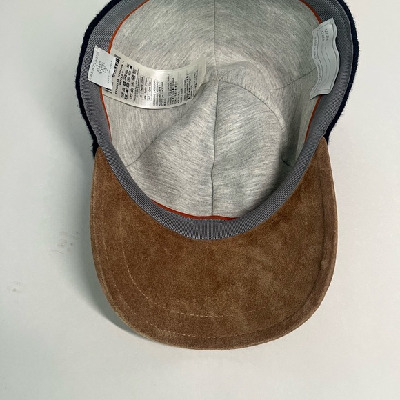 Eleventy Exclusive Logo Embroidered Ribbed Wool-Cashmere Baseball Cap - Picture 3 of 5